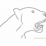 Panther Coloringpages101 sketch template