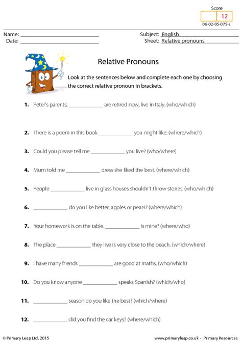 reflexive pronouns worksheets