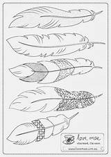 3d Plumas Schrumpffolie Feder Federn Malvorlagen Plantilla Pluma Break Lesezeichen Zeichenstift Reo Ojos Māori Nähen Selber Plotter Stempel Kunst Plume sketch template