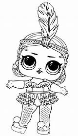 Coloring Pages Lol Dolls Kids Barbie Cute Doll Printing Baby Surprise Adult Disney Bestcoloringpagesforkids Drawing Spice sketch template