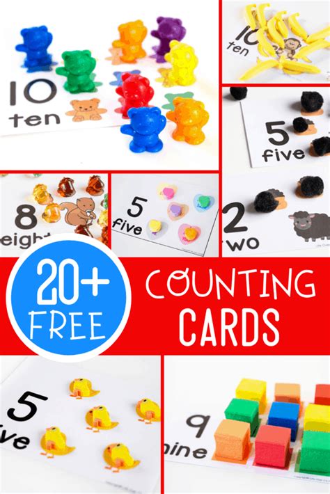 number cards worksheet education    printable number