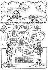 Rots Bijbel Zondag Activiteiten Zondagsschool Kiezen sketch template