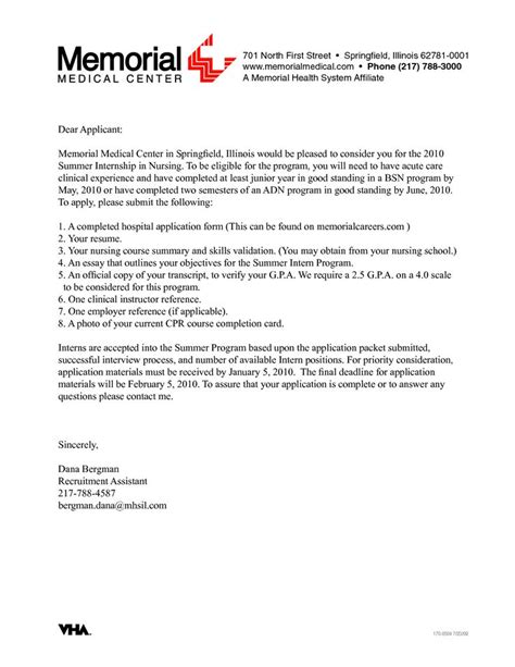 nursing student cover letter resume cover letter examples