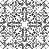 Moroccan Islamic Pattern Patterns Vector Geometric Arabic Architectural Morocco Drawing Printable Motif Oriental Used 123rf Behance Choose Board Details sketch template
