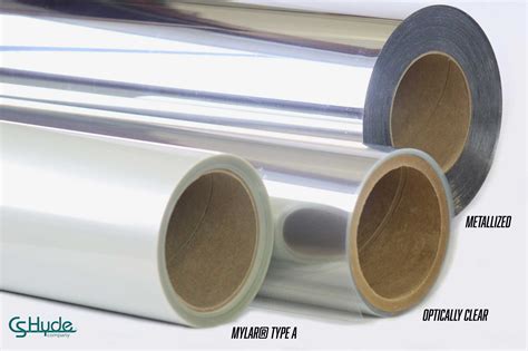 mylar polyester films dupont type  optically clear metalized cs hyde company