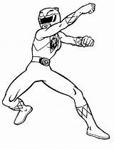 Power Mask Ranger Coloring Pages Red Getdrawings sketch template