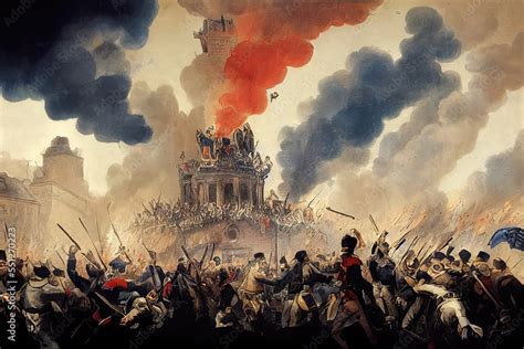 abstract revolution painting   french revolution  colors