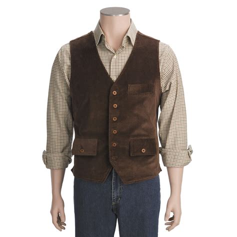 jl powell corduroy vest  men save