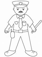 Police Coloring Policeman Pages Officer Printable Kids Sheet Clipart Policemen Dessin Policier Printables Officers Drawing Do Boys Helpers Community Crafts sketch template