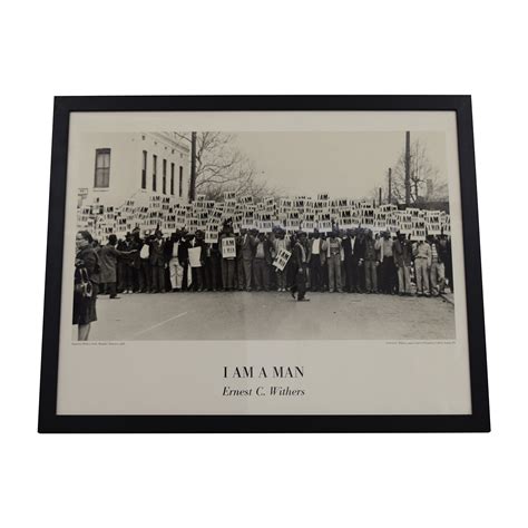 89 Off I Am A Man Frame Poster Decor