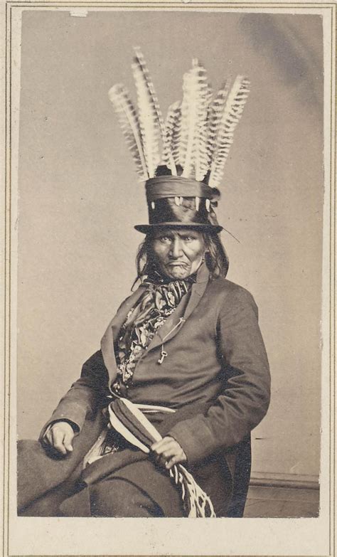 Chippewa Man In Washington D C 1862 Native American Images Native