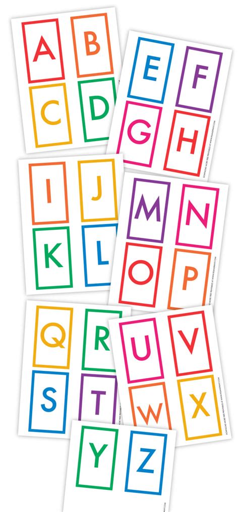 printable capital letter flash cards alphabet flashcards printable