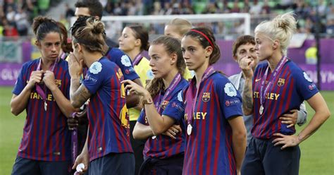 barcelona femeni beaten  lyon  womens champions league final barca blaugranes