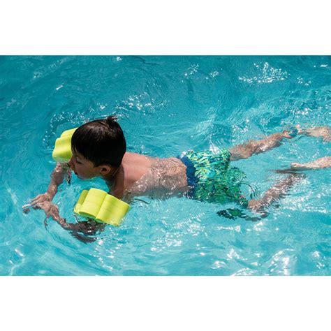 foam zwembandjes met elastiek voor kinderen van   kg nabaiji decathlonnl