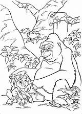 Tarzan Coloring Pages Coloriage Fun Kids Info Book Index sketch template