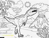 Rex Dinosaur Coloring Pages Getcolorings Color Online sketch template