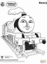 Thomas Coloring Pages Henry Friends Train Printable Print Drawing Sheets Kids Paper Book Puzzle Friend Choose Board sketch template