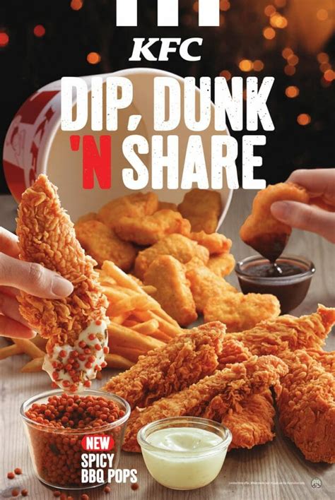 Kfc S New Sharing Bucket Has Spicy Bbq Pops That You Can