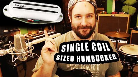 dimarzio pro track   single coil sized humbucker dp stratocaster pickup demo