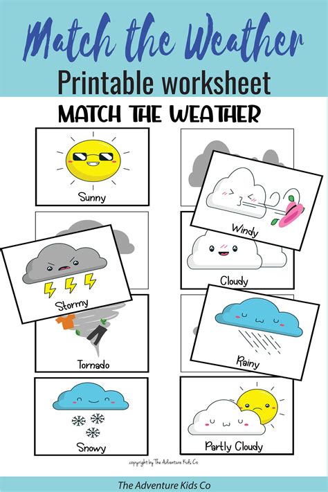 weather worksheets  preschoolers