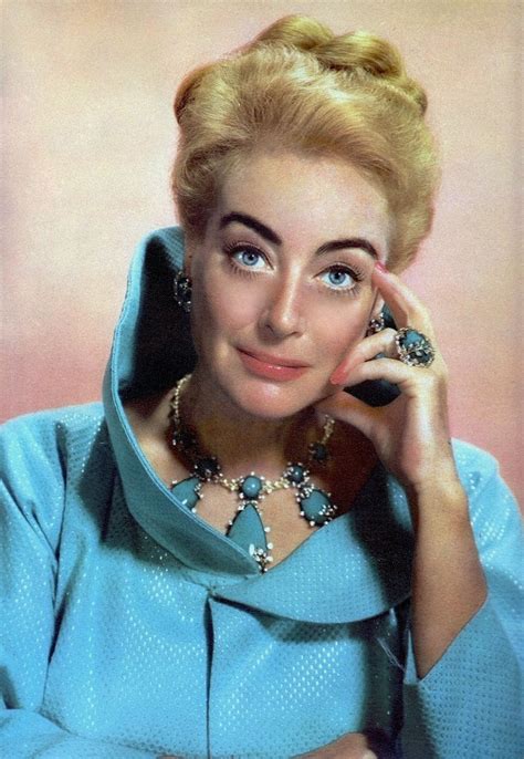 joan crawford  turquoise early   color european magazine