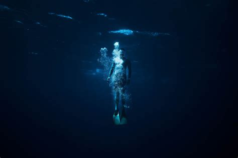 5199x3466 Hd Travel Dive Ocean Swim Underwater Sea Deep Blue