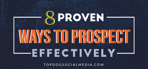 proven ways  prospect  effectively infographic