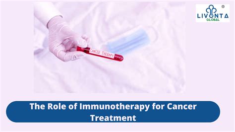 The Role Of Immunotherapy For Cancer Treatment Livonta Global Pvt Ltd