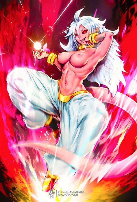 2465414 Android 21 Dragon Ball Fighterz Dragon Ball Z