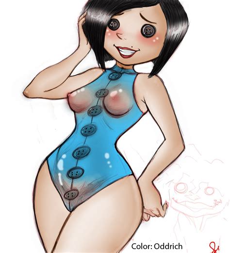 Rule 34 Coraline Fluffy Artist Oddrich Other Mother 414195