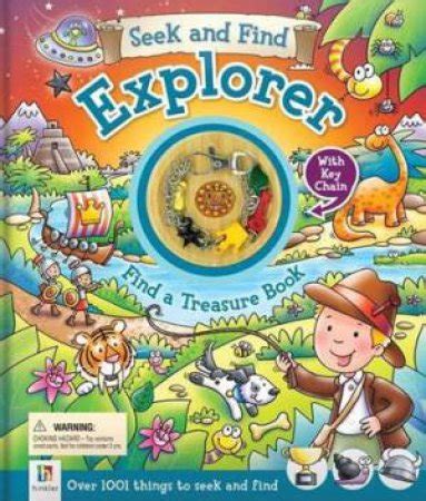 seek  find explorer find  treasure book
