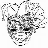 Mask Carnaval Venetian Masks Maszk Carnevale Sablon Masquerade Masker Mascaras Masken Venedig Decoplage Venezianische Venetiaans Veneciana Venecia Colorare Karnevalsmasken Karneval sketch template