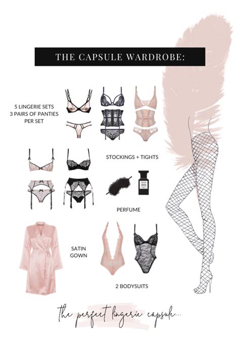 Ten Tips For The Perfect Lingerie Capsule Wardrobe Capsule Couture