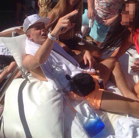 jack grealish aston villa star snapped with huge £1k bottle of vodka at pool party daily star