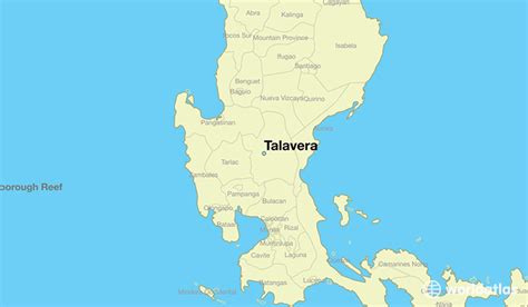Where Is Talavera The Philippines Talavera Central Luzon Map