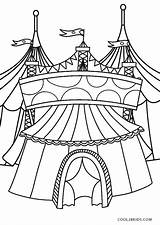 Circo Colorear Zirkus Circus Coloring Zirkuszelt Cool2bkids Carpa Ausdrucken Kostenlos Malvorlagen Boletos sketch template