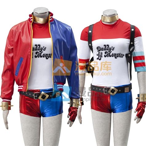 Suicide Squad Deluxe Harley Quinn Cosplay Costume Women S