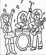 Rock Star Coloring Pages Music Start Color Clicking Select Coloring2print sketch template