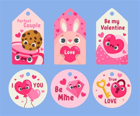 valentine printable tags