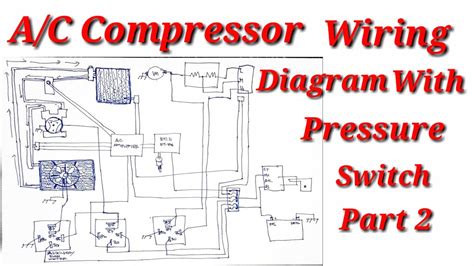 condenser fan wiring diagram  hvac