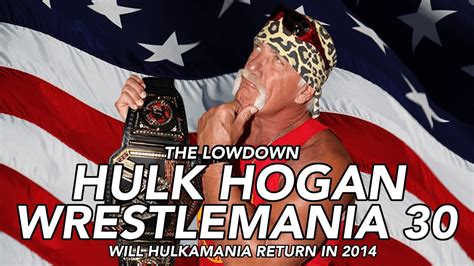 Wwe Hulk Hogan Wrestlemania 30 Return Youtube