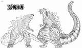 Godzilla Ausmalbilder Artstation Printable Gozilla Monsters sketch template