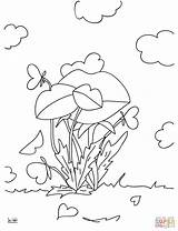 Coloring Lips Pages Flowers Printable Drawing sketch template