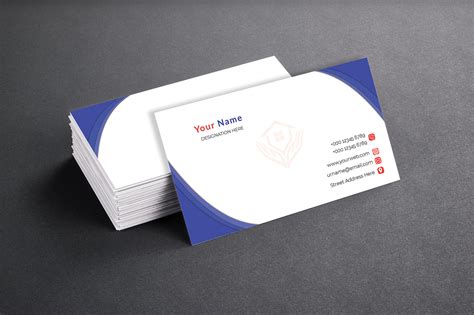 business card print design  behance