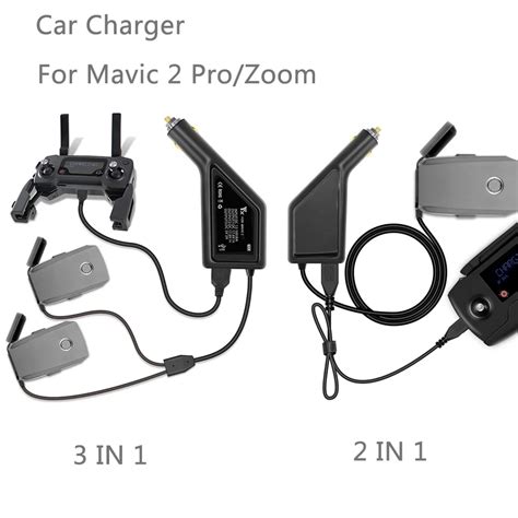 dji mavic  pro zoom car charger intelligent battery charging hub mavic  car connector usb
