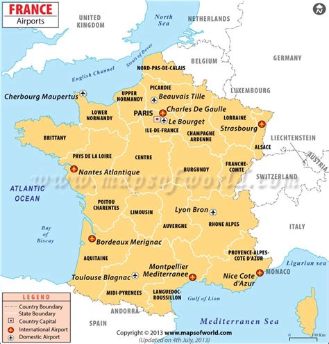 map  french international airports map  beacon