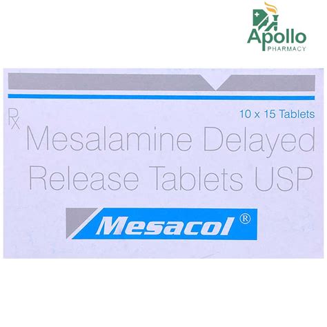 mesacol tablet  price  side effects composition apollo