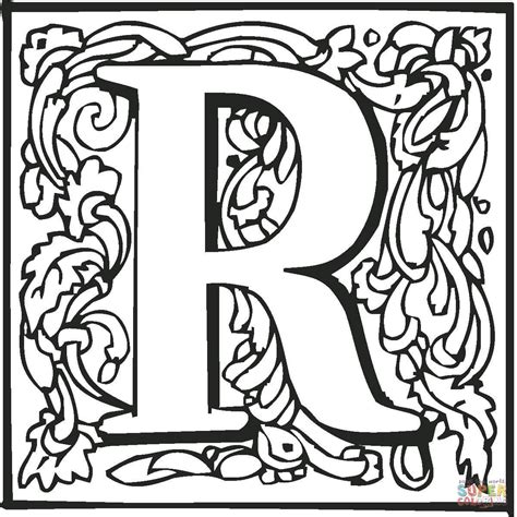 coloring pages kids  letter  coloring printable letter