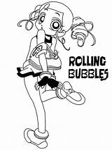 Ppgz Garotas Poderosas Bubbles sketch template