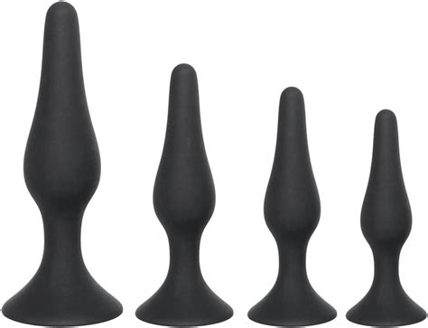 2018 new sex toys black butt plug for beginner erotic toys